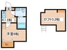 Ｖｅｒｄｅ　ｆｒｅｓｃｏ 1Kの間取り