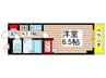 R　FIELDS　FUNABASHI 1Kの間取り