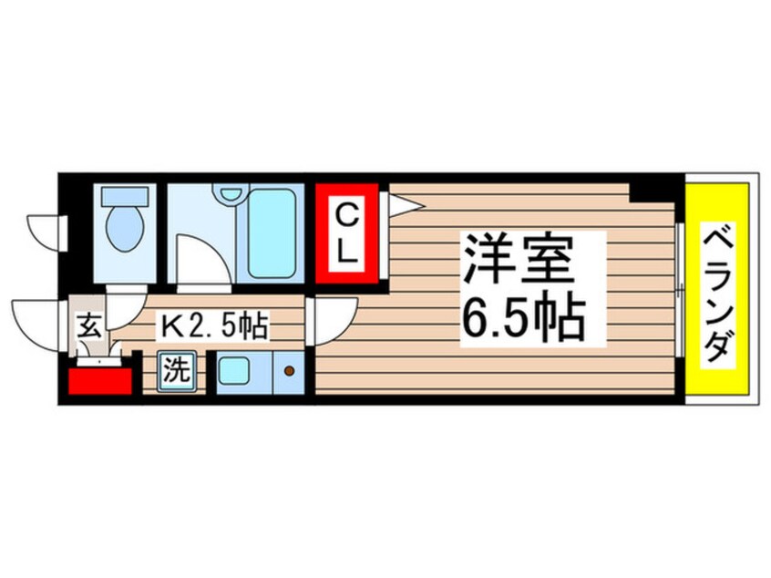 間取図 ウィズ東船橋