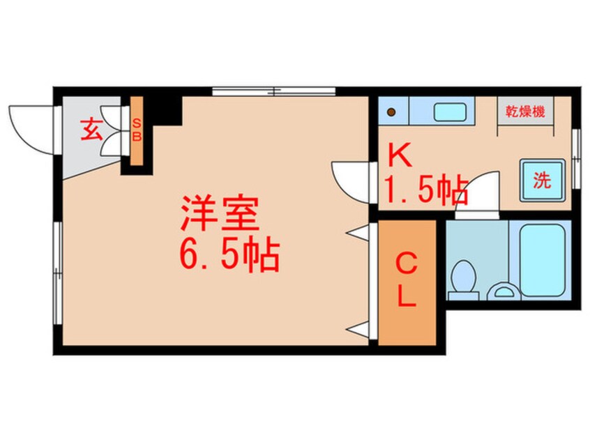 間取図 ブル－ム栄町