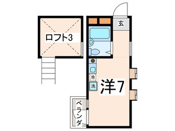 間取図 アップルハウス佐野