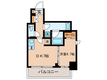 間取図 パークアクシス御茶ノ水