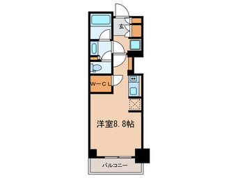 間取図 パークアクシス御茶ノ水