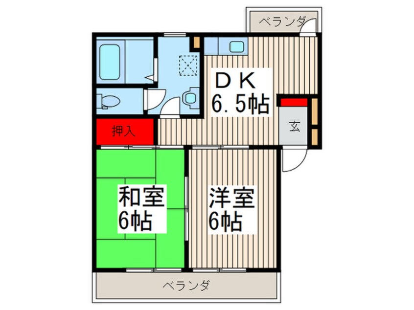 間取図 ロキシ－リヴェ－ル