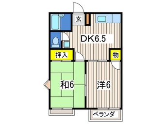間取図 コ－ポモンテリブロ