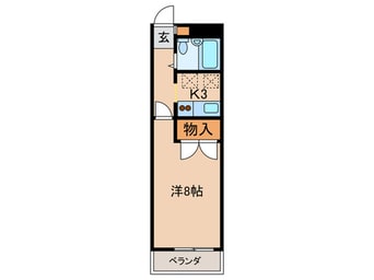 間取図 メゾンムジ－ク