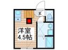 ｙｅｔ鎌倉 1Rの間取り