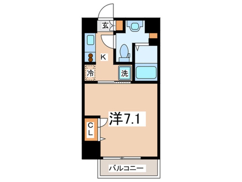間取図 レジディア新横浜