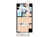レジディア新横浜 1Kの間取り