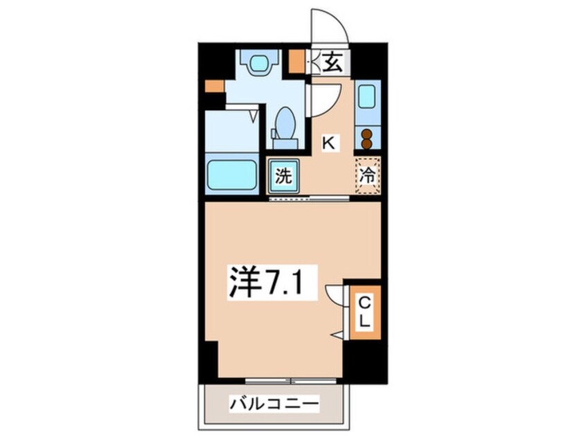 間取図 レジディア新横浜