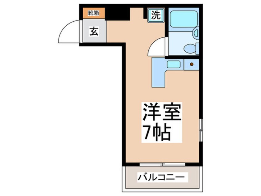 間取図 第二日進ハイツ