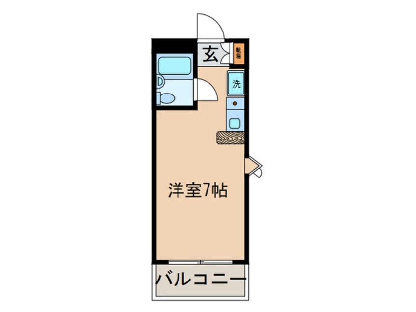 間取図 第二日進ハイツ