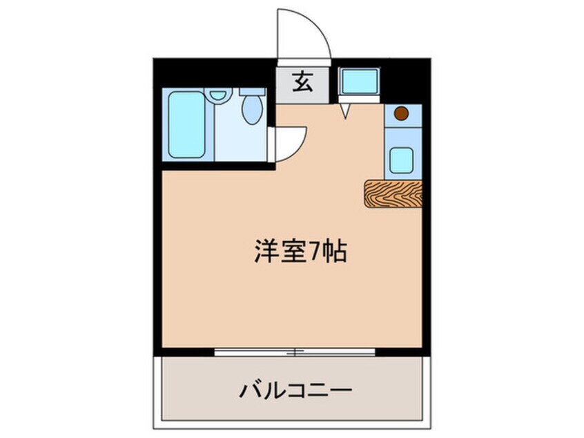 間取図 第二日進ハイツ