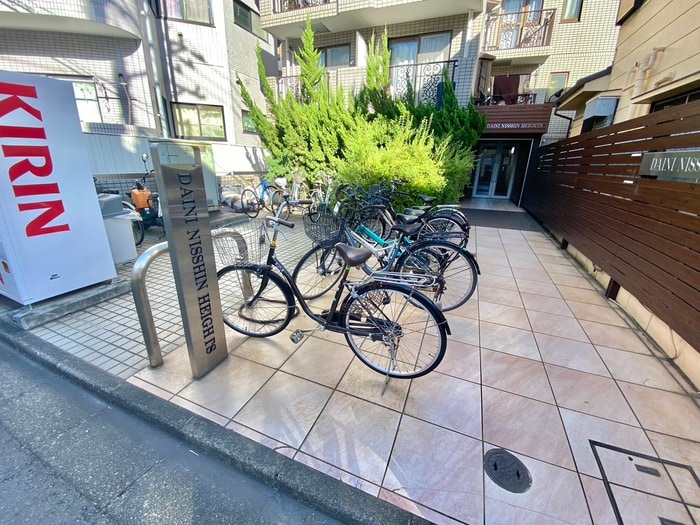 駐輪場 第二日進ハイツ