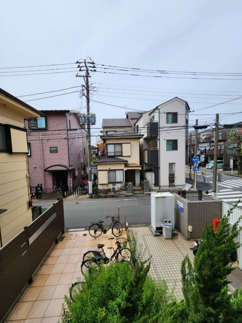 室内からの展望 第二日進ハイツ