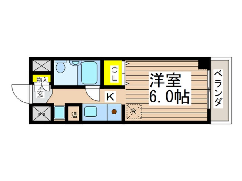 間取図 フレックス西八王子（510）