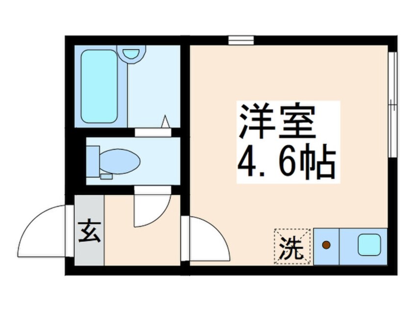 間取図 シャンテお花茶屋Ⅱ