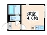 シャンテお花茶屋Ⅱ 1Rの間取り