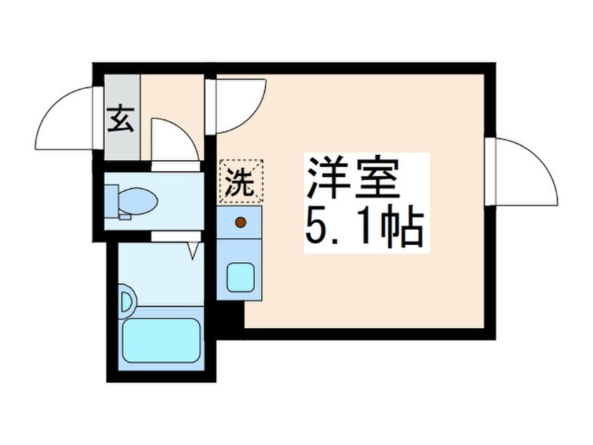 間取図 シャンテお花茶屋Ⅱ