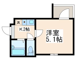 間取図 シャンテお花茶屋Ⅱ