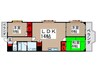 ラフィ－ヌ馬橋 3LDKの間取り