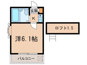 間取図 ラビアン小柳町