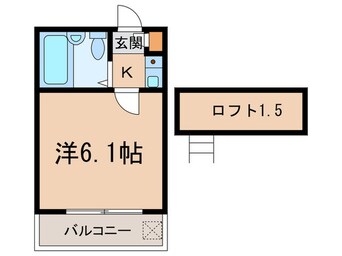 間取図 ラビアン小柳町