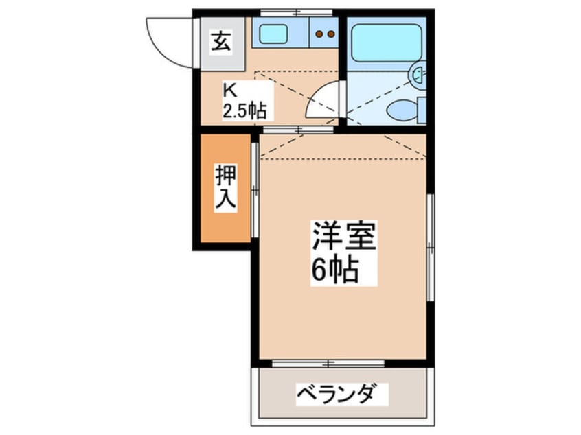 間取図 メイトハウス
