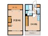 ＬＥＧＡＬＡＮＤ市谷薬王寺 1DKの間取り