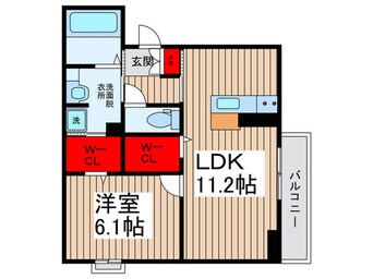 間取図 レスポワールM