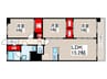 N-stage船堀 3LDKの間取り