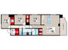 N-stage船堀 3LDKの間取り