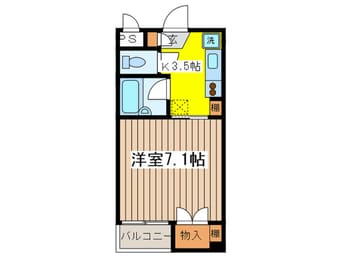 間取図 プレジール狛江