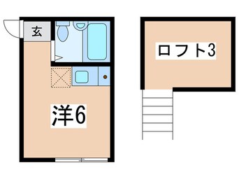 間取図 ハーモニーハイツ屏風浦