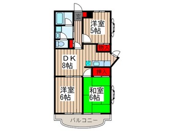 間取図 ラフォーレ２１