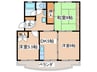 ＭＩＮＡＭＩ 3DKの間取り