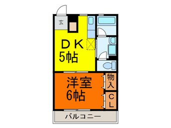 間取図 ゆたか五番館