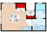 ファ－ストラウンド中野 1Rの間取り