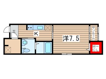 間取図 ヴィレッジゲート神明