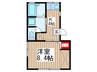 アクト３１ 1Kの間取り