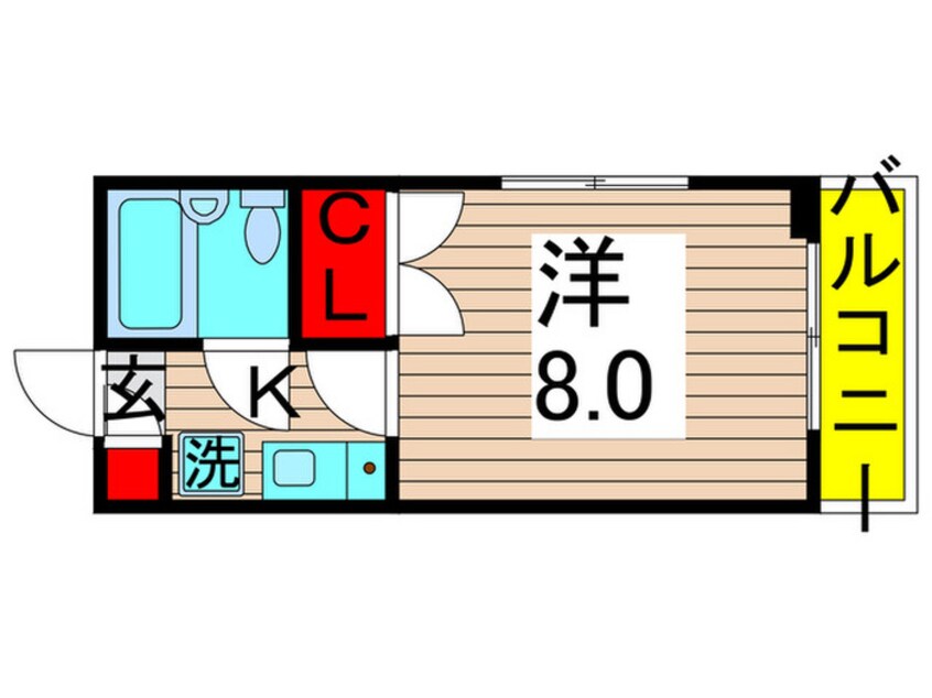 間取図 フラワ-シティ-亀有