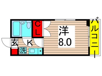 間取図 フラワ-シティ-亀有