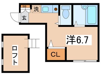 間取図 グッドウィル三枚町Ｂ号棟