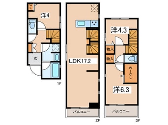 間取図 Kolet反町#02