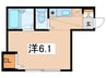 グッドウィル三枚町Ａ号棟 1Rの間取り
