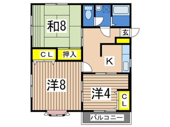 間取図 グリーンハイツ