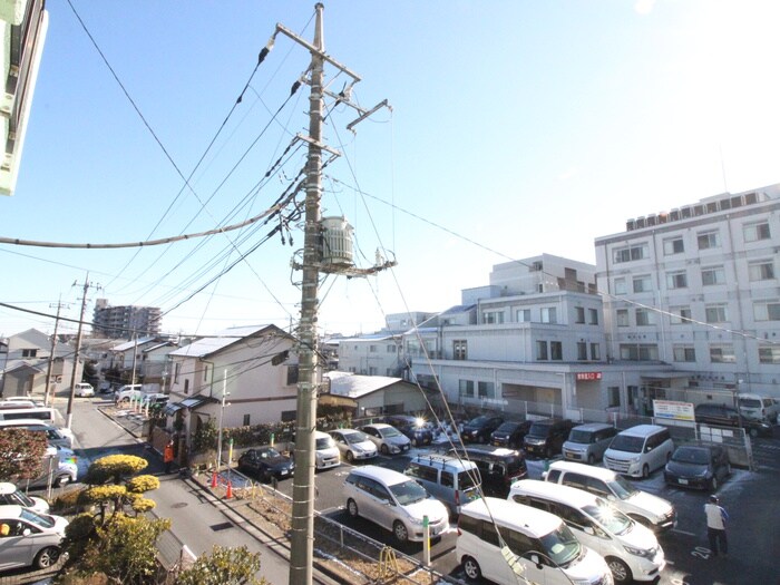 室内からの展望 マンション　ブランシェ