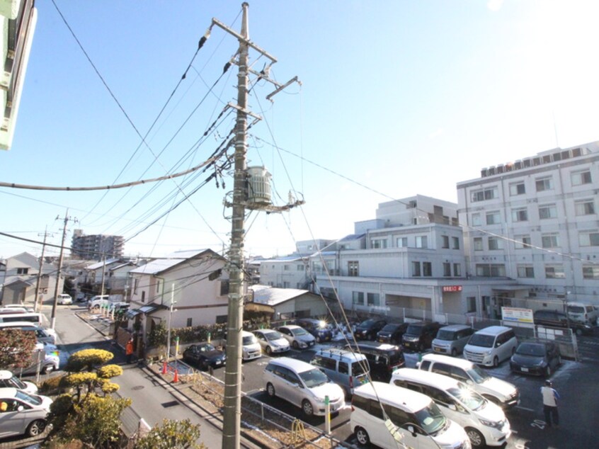 室内からの展望 マンション　ブランシェ