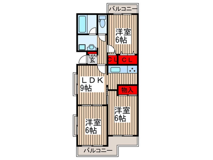 間取り図 ドル－グ吉野