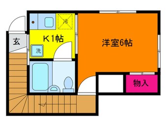 間取図 スリーコーポ